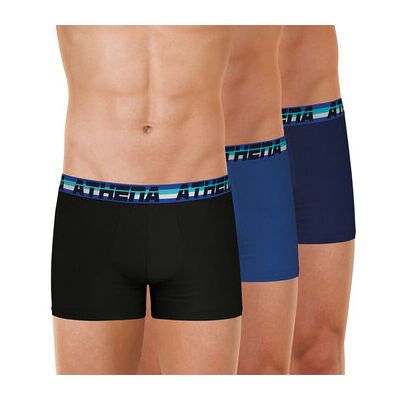 Boxers Athena Lot de 3 boxers homme Full Stretch Bleu EU L Heren Boxers Athena Lot de 3 boxers homme Full Stretch Bleu EU L Heren
