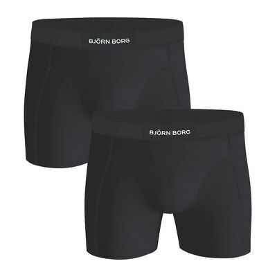 Caleçons Björn Borg Boxers Lot de 2 Noir Solide Noir EU XXL Heren Caleçons Björn Borg Boxers Lot de 2 Noir Solide Noir EU XXL Heren