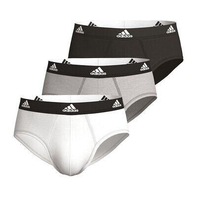 Slips adidas Slips, lot de 3, active flex coton Gris EU XXL,EU XL Heren Slips adidas Slips, lot de 3, active flex coton Gris EU XXL,EU XL Heren