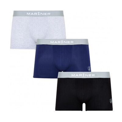 Pyjamas / Chemises de nuit Mariner Lot de 3 shorty en coton stretch Biologique Gris T2,T6 Heren Pyjamas / Chemises de nuit Mariner Lot de 3 shorty en coton stretch Biologique Gris T2,T6 Heren
