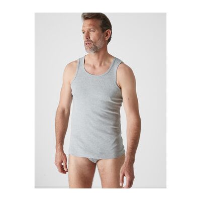 Maillots de corps Daxon by - Lot de 3 débardeurs maillots de corps Gris Unique,EU L / 36,EU XL,EU 3XL,EU 4XL Heren Maillots de corps Daxon by - Lot de 3 débardeurs maillots de corps Gris Unique,EU L / 36,EU XL,EU 3XL,EU 4XL Heren