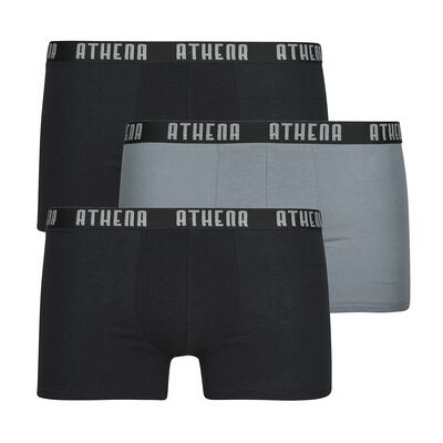 Boxers Athena BASIC COLOR Pack de 3 Noir EU S,EU XL Heren Boxers Athena BASIC COLOR Pack de 3 Noir EU S,EU XL Heren