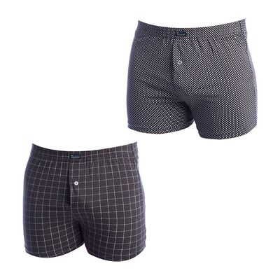 Boxers Abanderado A0100-1S6 Gris EU XXL,EU L Heren Boxers Abanderado A0100-1S6 Gris EU XXL,EU L Heren