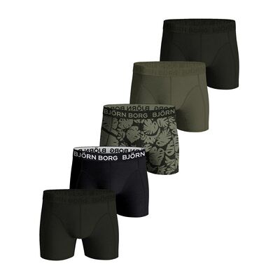 Caleçons Björn Borg Boxers Cotton Stretch 5-Pack Multicolour Multicolore EU XXL,EU S,EU M,EU L,EU XL Heren Caleçons Björn Borg Boxers Cotton Stretch 5-Pack Multicolour Multicolore EU XXL,EU S,EU M,EU L,EU XL Heren