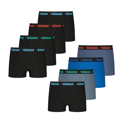 Boxers Athena Boxers, lot de 8, MY PETITS PRIX Multicolore 7 / 8 ans,10 ans Jongens Boxers Athena Boxers, lot de 8, MY PETITS PRIX Multicolore 7 / 8 ans,10 ans Jongens
