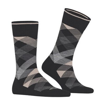 Chaussettes Burlington Chaussettes intarsia Newcastle en laine Noir 42 / 46 Heren Chaussettes Burlington Chaussettes intarsia Newcastle en laine Noir 42 / 46 Heren