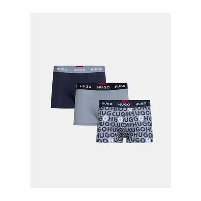 Caleçons HUGO 50532550 TRUNK TRIPLET DESIGN Bleu EU S,EU XL Heren Caleçons HUGO 50532550 TRUNK TRIPLET DESIGN Bleu EU S,EU XL Heren
