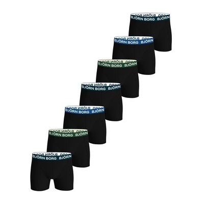 Boxers Björn Borg 7-Pack Boxers Noir EU M,EU L Heren Boxers Björn Borg 7-Pack Boxers Noir EU M,EU L Heren