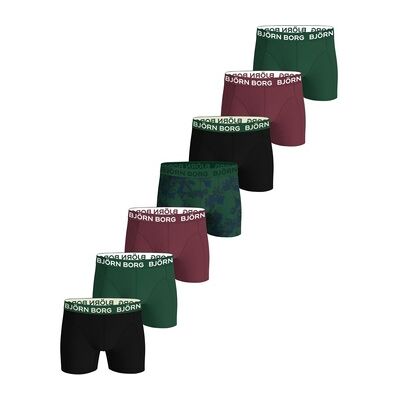 Boxers Björn Borg 7-Pack Boxers Noir EU M,EU L Heren Boxers Björn Borg 7-Pack Boxers Noir EU M,EU L Heren