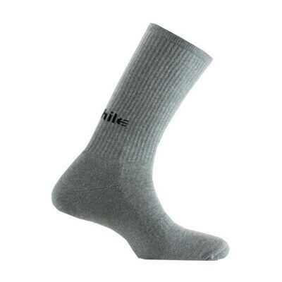 Chaussettes Achile Pack de 3 mi-chaussettes coton Gris 40 / 45 Heren Chaussettes Achile Pack de 3 mi-chaussettes coton Gris 40 / 45 Heren