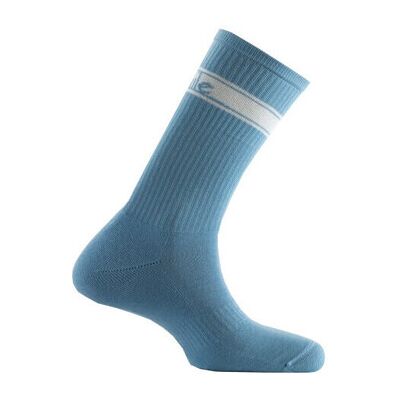 Chaussettes de sports Achile Mi-chaussettes de sport colorées Made in France Bleu 40 / 45 Heren Chaussettes de sports Achile Mi-chaussettes de sport colorées Made in France Bleu 40 / 45 Heren