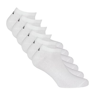 Chaussettes sportives blanches FILA pour homme et femme - Pack 6 Chaussettes sportives blanches FILA pour homme et femme - Pack 6