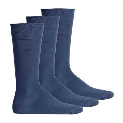 Chaussettes BOSS Homme Chaussettes Paquet de 3 3P RS Uni Colors CC Bleu 39 / 42 Heren Chaussettes BOSS Homme Chaussettes Paquet de 3 3P RS Uni Colors CC Bleu 39 / 42 Heren