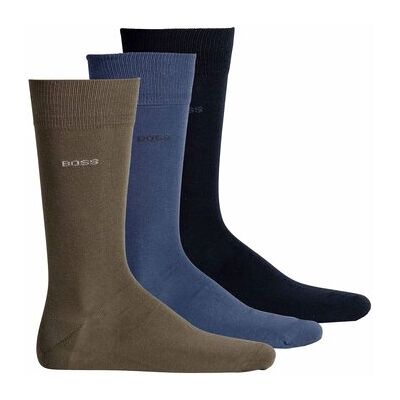 Chaussettes BOSS Homme Chaussettes Paquet de 3 3P RS Uni Colors CC Bleu 39 / 42,43 / 46 Heren Chaussettes BOSS Homme Chaussettes Paquet de 3 3P RS Uni Colors CC Bleu 39 / 42,43 / 46 Heren