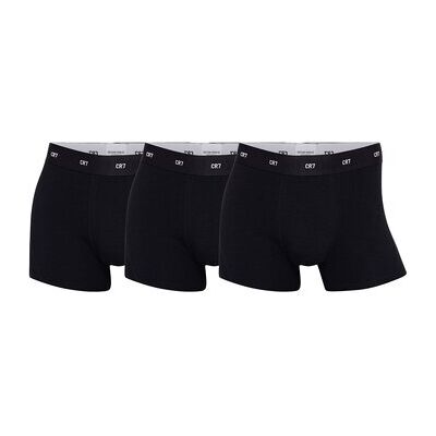 Caleçons Cristiano Ronaldo CR7 Homme Caleçon Paquet de 3 Bamboo, Trunk 3-pack FSC Noir EU XXL,EU S,EU M,EU L,EU XL Heren Caleçons Cristiano Ronaldo CR7 Homme Caleçon Paquet de 3 Bamboo, Trunk 3-pack FSC Noir EU XXL,EU S,EU M,EU L,EU XL Heren