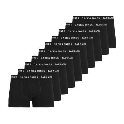 jack & jones Caleçons Jack & Jones Homme Caleçon Paquet de 10 JACHUEY TRUNKS 5 PACK Noir EU XXL,EU S,EU M,EU L,EU XL Heren jack & jones Caleçons Jack & Jones Homme Caleçon Paquet de 10 JACHUEY TRUNKS 5 PACK Noir EU XXL,EU S,EU M,EU L,EU XL Heren