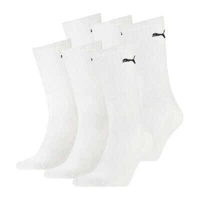PUMA Chaussettes Hommes Femmes Pack 6 Blanc - Chaussettes PUMA Chaussettes Hommes Femmes Pack 6 Blanc - Chaussettes