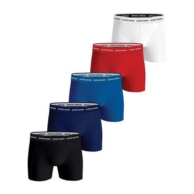 Caleçons Björn Borg Homme Caleçon Paquet de 5 Cotton Stretch Boxer Multicolore EU XXL Heren Caleçons Björn Borg Homme Caleçon Paquet de 5 Cotton Stretch Boxer Multicolore EU XXL Heren
