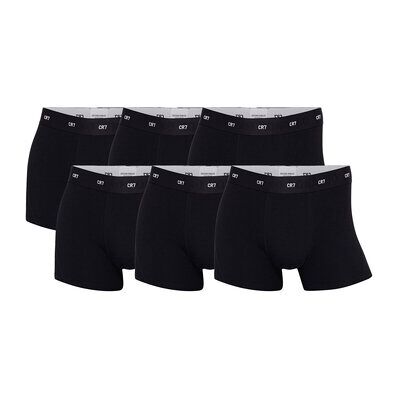 Caleçons Cristiano Ronaldo CR7 Homme Caleçon Paquet de 6 Bamboo, Trunk 6-pack FSC Noir EU XXL,EU S,EU L,EU XL Heren Caleçons Cristiano Ronaldo CR7 Homme Caleçon Paquet de 6 Bamboo, Trunk 6-pack FSC Noir EU XXL,EU S,EU L,EU XL Heren