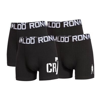 Caleçons Cristiano Ronaldo CR7 Garçon Caleçon Paquet de 4 Boys Trunk 4-pack Noir 3 / 4 ans,5 / 6 ans Jongens Caleçons Cristiano Ronaldo CR7 Garçon Caleçon Paquet de 4 Boys Trunk 4-pack Noir 3 / 4 ans,5 / 6 ans Jongens