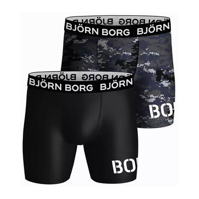 Boxers Björn Borg 2-Pack Performance Boxers Multicolore EU S Heren Boxers Björn Borg 2-Pack Performance Boxers Multicolore EU S Heren