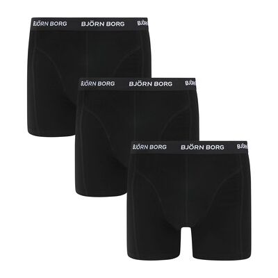Caleçons Björn Borg Organic Cotton Boxers 3Pack Noir Noir EU XXL,EU S,EU XL Heren Caleçons Björn Borg Organic Cotton Boxers 3Pack Noir Noir EU XXL,EU S,EU XL Heren