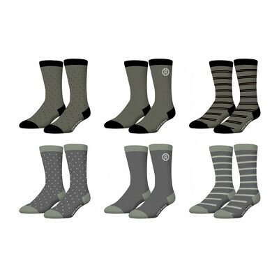 Chaussettes Serge Blanco Lot de 6 paires de chaussettes de ville Town ED Gris 39 / 42,43 / 46 Heren Chaussettes Serge Blanco Lot de 6 paires de chaussettes de ville Town ED Gris 39 / 42,43 / 46 Heren