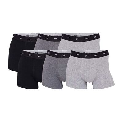 Caleçons Cristiano Ronaldo CR7 Homme Caleçon Paquet de 6 Bamboo, Trunk 6-pack FSC Multicolore EU XXL,EU S,EU M,EU L,EU XL Heren Caleçons Cristiano Ronaldo CR7 Homme Caleçon Paquet de 6 Bamboo, Trunk 6-pack FSC Multicolore EU XXL,EU S,EU M,EU L,EU XL Heren