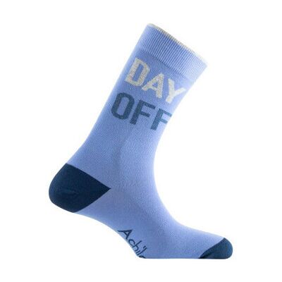 Chaussettes Achile Mi-chaussette jersey "Week-end" Coton peigné Bleu 40 / 45 Heren Chaussettes Achile Mi-chaussette jersey "Week-end" Coton peigné Bleu 40 / 45 Heren