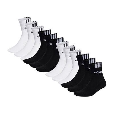 Chaussettes adidas unisexe Chaussettes Paquet de 12 Cushioned 3S Linear Blanc 37 / 39,40 / 42,43 / 45,46 / 48 Heren Chaussettes adidas unisexe Chaussettes Paquet de 12 Cushioned 3S Linear Blanc 37 / 39,40 / 42,43 / 45,46 / 48 Heren