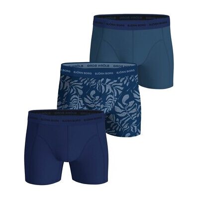 Caleçons Björn Borg Homme Caleçon Paquet de 3 Cotton Stretch Boxer 3P Bleu EU XXL,EU XL Heren Caleçons Björn Borg Homme Caleçon Paquet de 3 Cotton Stretch Boxer 3P Bleu EU XXL,EU XL Heren