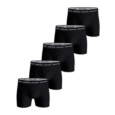 Caleçons Björn Borg Boxers Cotton Stretch 5-Pack Noir Noir EU XXL,EU S,EU M,EU L,EU XL Heren Caleçons Björn Borg Boxers Cotton Stretch 5-Pack Noir Noir EU XXL,EU S,EU M,EU L,EU XL Heren