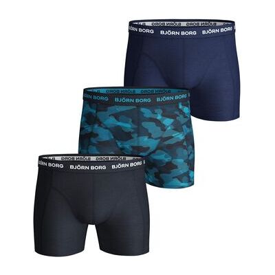 Caleçons Björn Borg Boxers en Coton Stretch Pack de 3 Bleu Foncé Bleu EU S,EU M Heren Caleçons Björn Borg Boxers en Coton Stretch Pack de 3 Bleu Foncé Bleu EU S,EU M Heren
