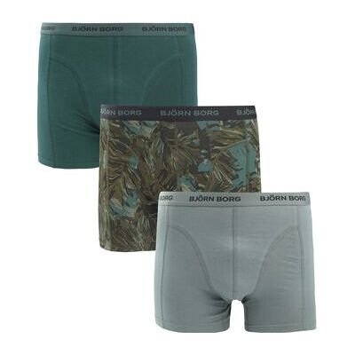 Caleçons Björn Borg Boxers 3Pack Stretch Vert Vert EU S Heren Caleçons Björn Borg Boxers 3Pack Stretch Vert Vert EU S Heren