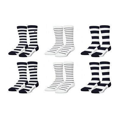 Chaussettes Serge Blanco Lot de 6 paires de chaussettes de ville Marin Noir 39 / 42,43 / 46 Heren Chaussettes Serge Blanco Lot de 6 paires de chaussettes de ville Marin Noir 39 / 42,43 / 46 Heren