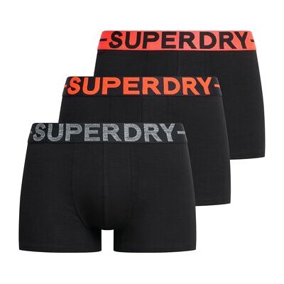 Caleçons Superdry Homme Caleçon Paquet de 3 TRUNK TRIPLE PACK Noir EU XXL,EU M,EU L,EU XL Heren Caleçons Superdry Homme Caleçon Paquet de 3 TRUNK TRIPLE PACK Noir EU XXL,EU M,EU L,EU XL Heren