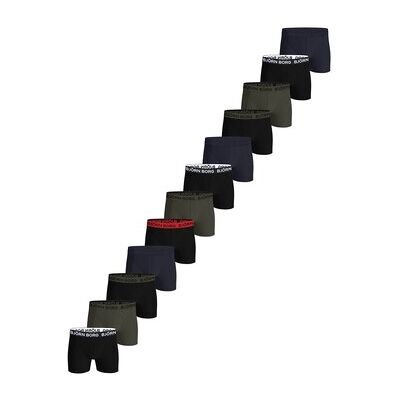 Caleçons Björn Borg Homme Caleçon Paquet de 12 Noir EU XXL,EU L,EU XL Heren Caleçons Björn Borg Homme Caleçon Paquet de 12 Noir EU XXL,EU L,EU XL Heren
