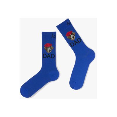 Chaussettes Achile Mi-chaussettes en coton motif chien Fabrication française Bleu 40 / 45 Heren Chaussettes Achile Mi-chaussettes en coton motif chien Fabrication française Bleu 40 / 45 Heren