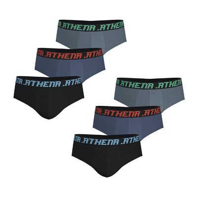 Slips Athena Slips, lot de 6, TRIO ESSENTIEL Multicolore EU XXL,EU M,EU L,EU XL,EU 3XL Heren Slips Athena Slips, lot de 6, TRIO ESSENTIEL Multicolore EU XXL,EU M,EU L,EU XL,EU 3XL Heren