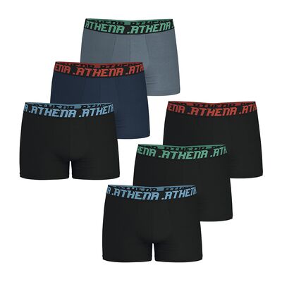 Boxers Athena Boxers, lot de 6 Multicolore EU XXL,EU S,EU M,EU L,EU XL,EU 3XL Heren Boxers Athena Boxers, lot de 6 Multicolore EU XXL,EU S,EU M,EU L,EU XL,EU 3XL Heren