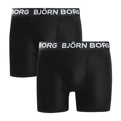 Caleçons Björn Borg Björn Borg Lot de 2 Boxers Sport Noirs Noir EU XXL,EU M,EU L,EU XL Heren Caleçons Björn Borg Björn Borg Lot de 2 Boxers Sport Noirs Noir EU XXL,EU M,EU L,EU XL Heren