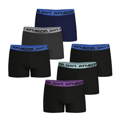 Boxers Athena Boxers, lot de 6, DAILY SPORT AIR Multicolore EU XXL,EU S,EU M,EU L,EU XL,EU 3XL Heren Boxers Athena Boxers, lot de 6, DAILY SPORT AIR Multicolore EU XXL,EU S,EU M,EU L,EU XL,EU 3XL Heren