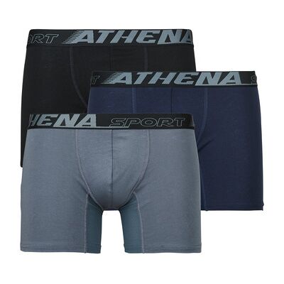 Boxers Athena AIR FIT LONG Pack de 3 Multicolore EU S,EU M,EU L,EU XL Heren Boxers Athena AIR FIT LONG Pack de 3 Multicolore EU S,EU M,EU L,EU XL Heren