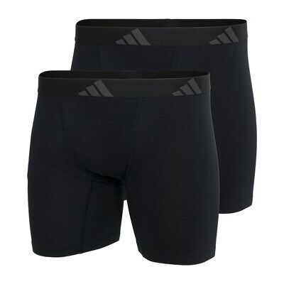 Caleçons adidas Homme Caleçon Paquet de 2 Ergonomic Boxer Brief 2P Noir EU XXL,EU M,EU L,EU XL Heren Caleçons adidas Homme Caleçon Paquet de 2 Ergonomic Boxer Brief 2P Noir EU XXL,EU M,EU L,EU XL Heren