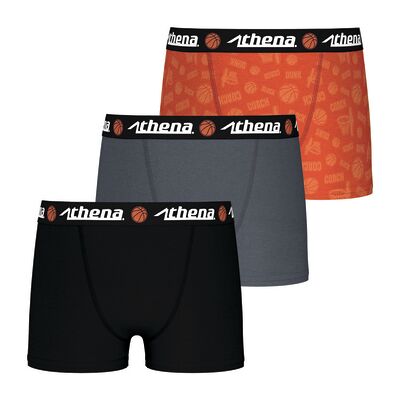 Boxers Athena Boxers, lot de 3, TRIO POP Multicolore 12 ans,14 ans,16 ans Jongens Boxers Athena Boxers, lot de 3, TRIO POP Multicolore 12 ans,14 ans,16 ans Jongens