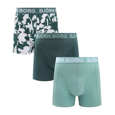 Boxers Björn Borg Boxer-shorts Lot de 3 Vert Vert EU XXL,EU M,EU L,EU XL Heren Boxers Björn Borg Boxer-shorts Lot de 3 Vert Vert EU XXL,EU M,EU L,EU XL Heren