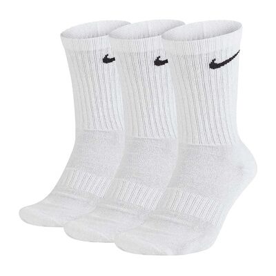 Chaussettes de sports Nike Chaussettes Everyday Cushion Crew Dri-FIT confort Noir Unique Heren Chaussettes de sports Nike Chaussettes Everyday Cushion Crew Dri-FIT confort Noir Unique Heren