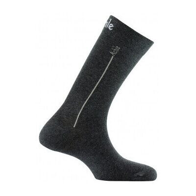 Chaussettes Achile Mi-chaussettes Signature en coton peigné Gris 40 / 45 Heren Chaussettes Achile Mi-chaussettes Signature en coton peigné Gris 40 / 45 Heren