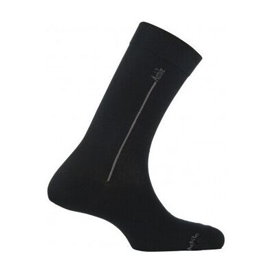 Chaussettes Achile Mi-chaussettes Signature en coton peigné Noir 40 / 45 Heren Chaussettes Achile Mi-chaussettes Signature en coton peigné Noir 40 / 45 Heren