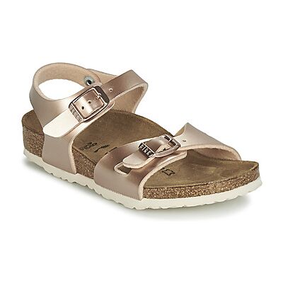 Sandales plates BIRKENSTOCK RIO Doré 25,27,29,32 Meisjes Sandales plates BIRKENSTOCK RIO Doré 25,27,29,32 Meisjes